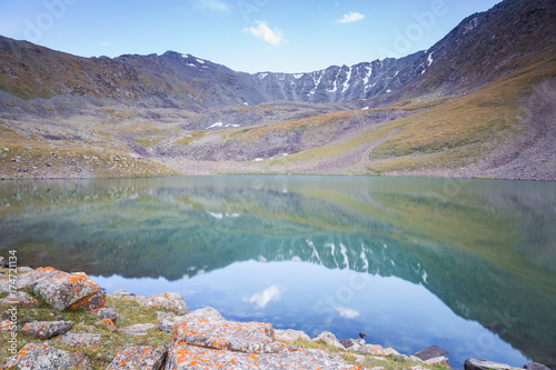 Alpine Lake in Kyrgyzstan