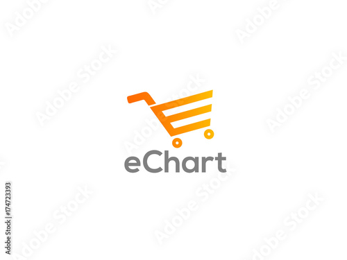 Letter E Online Shop Logo