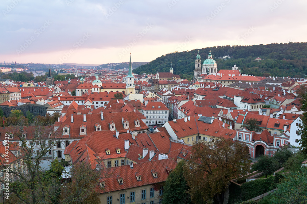 Obraz premium Prager Stadtpanorama