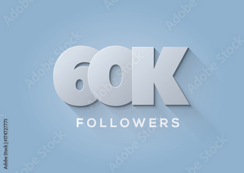 Acknowledgment 60000 Followers