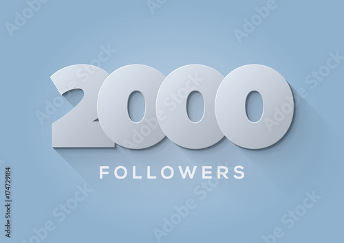 Acknowledgment  2000 Followers