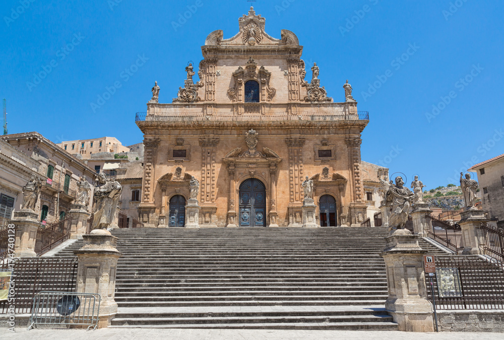 Modica (Sicily, Italy) - Saint Pietro cathedral