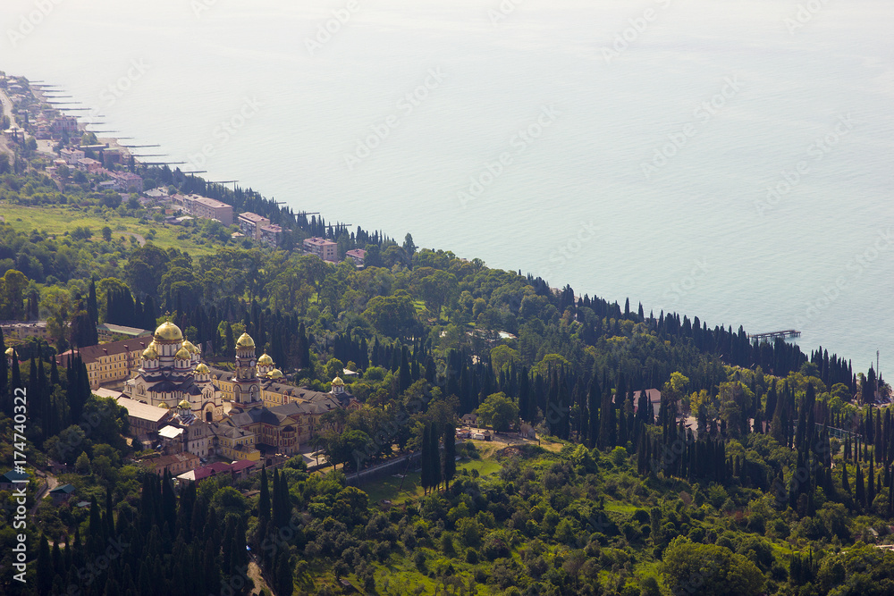 Obraz na plátně Photograph the sights of Abkhazia
