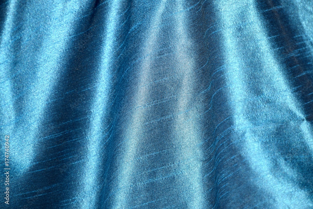 blaue Seide blaue Seide
