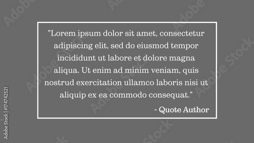 Float to Top Quote Box Animation