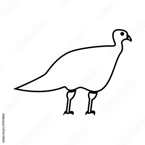 Turkeycock  it is black icon .