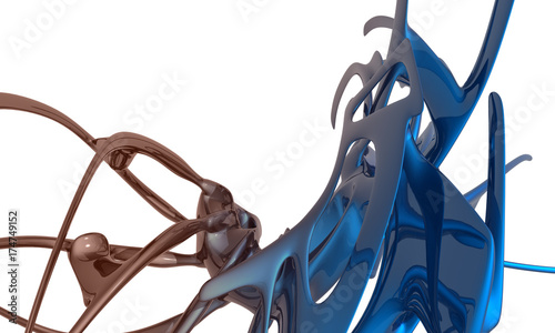 Fototapeta Naklejka Na Ścianę i Meble -  3d Abstract Design