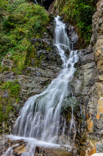 Small waterfall in Rize  Turkey