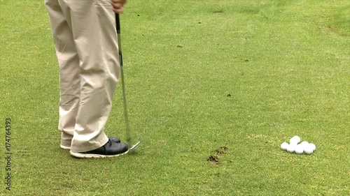 Golf pitch shot