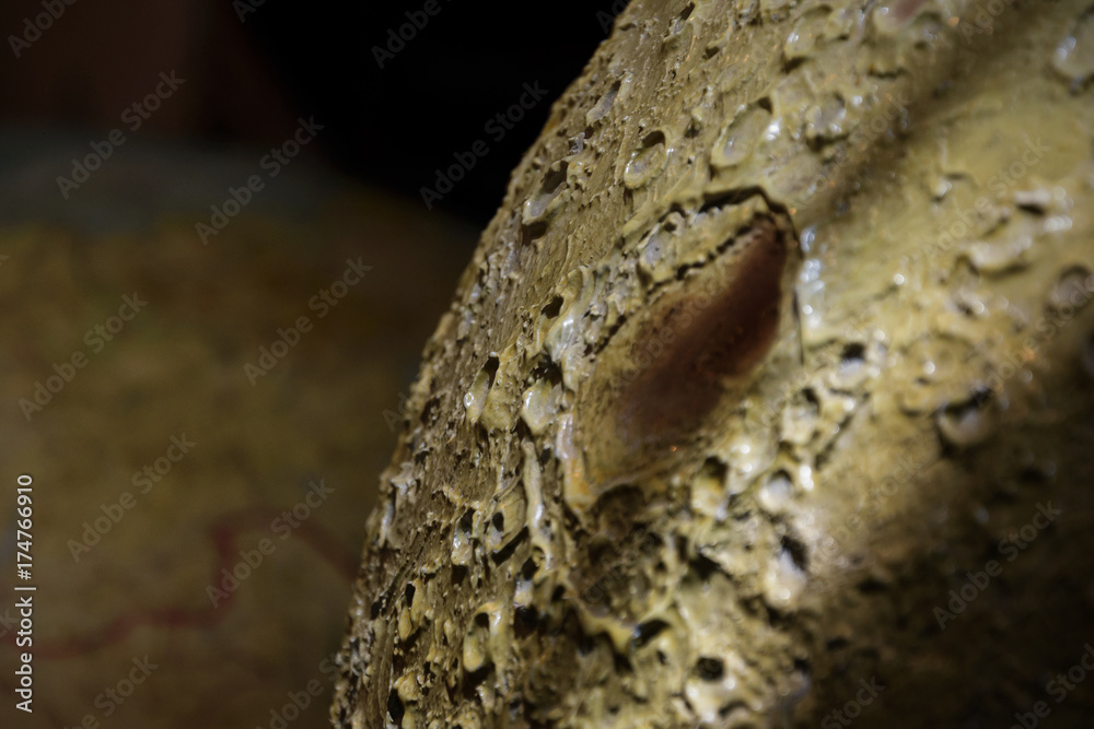 Globe model of the moon