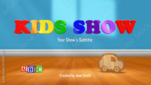Kid's Playroom Title