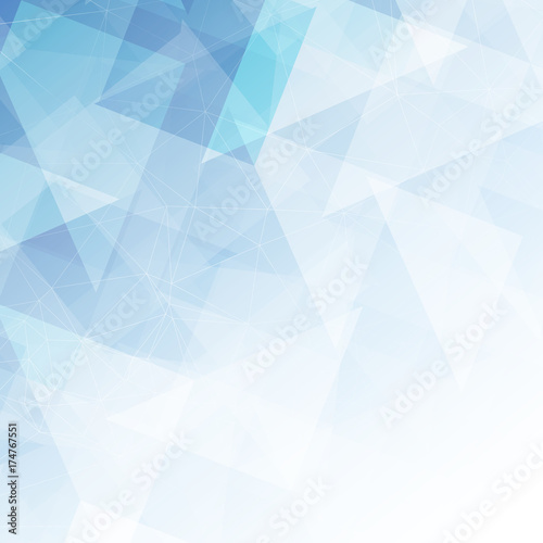 Abstract low poly design