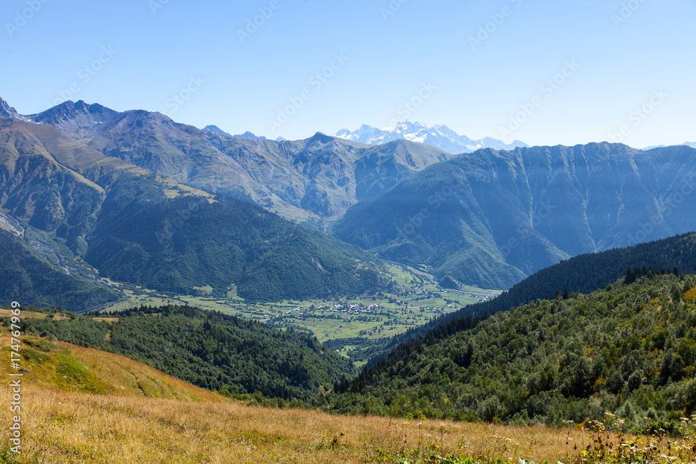 Fototapeta premium Mountains in Georgia