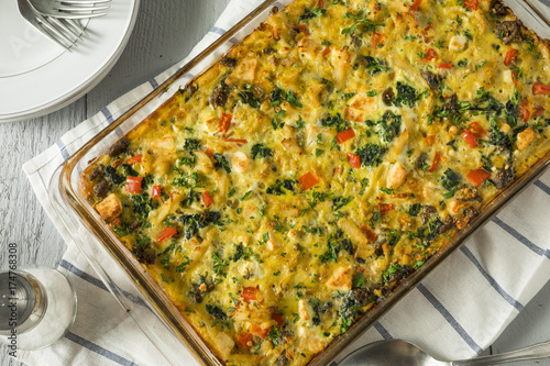 Homemade Baked Egg Casserole photo