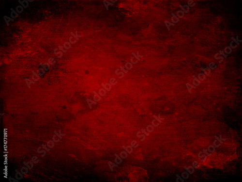 Fototapeta Red grunge background