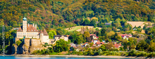 Schonbuhel Castle on the Danube River in the Wachau Valley, Austria
