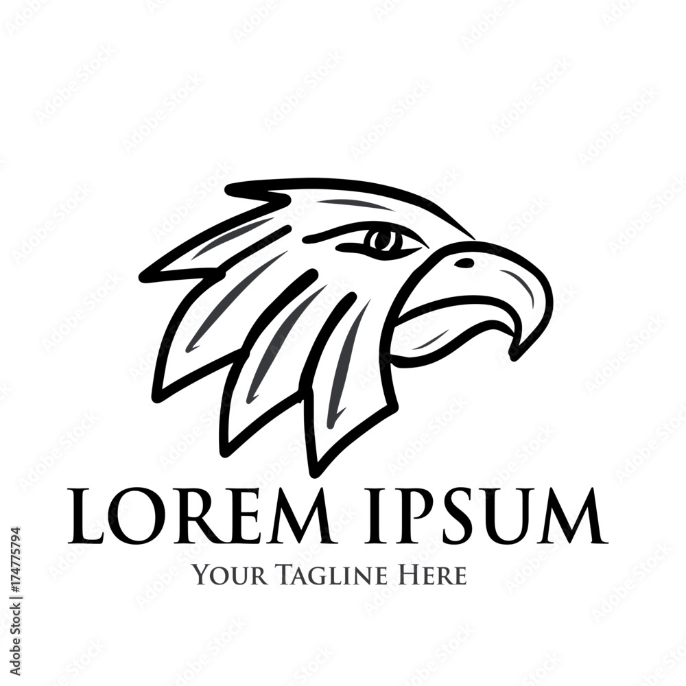 Obraz premium eagle logo
