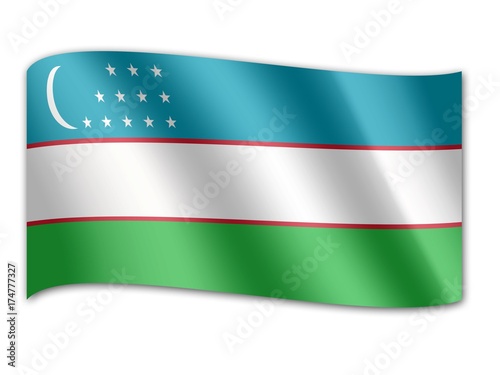 Free Download Flag of Uzbekistan - GFXLoad