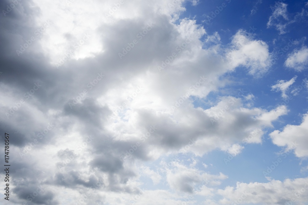 Sky, clouds, thundercloud, Cumulonimbus