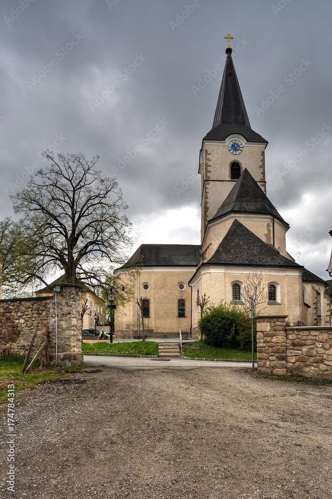 Parish Church in Weitra, Waldviertel, Lower Austria, Austria, Europe