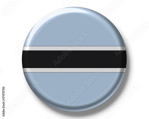 Button, flag of Botswana Free Download Button, flag of Botswana - GFXLoad