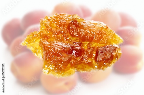 Apricot jam photo