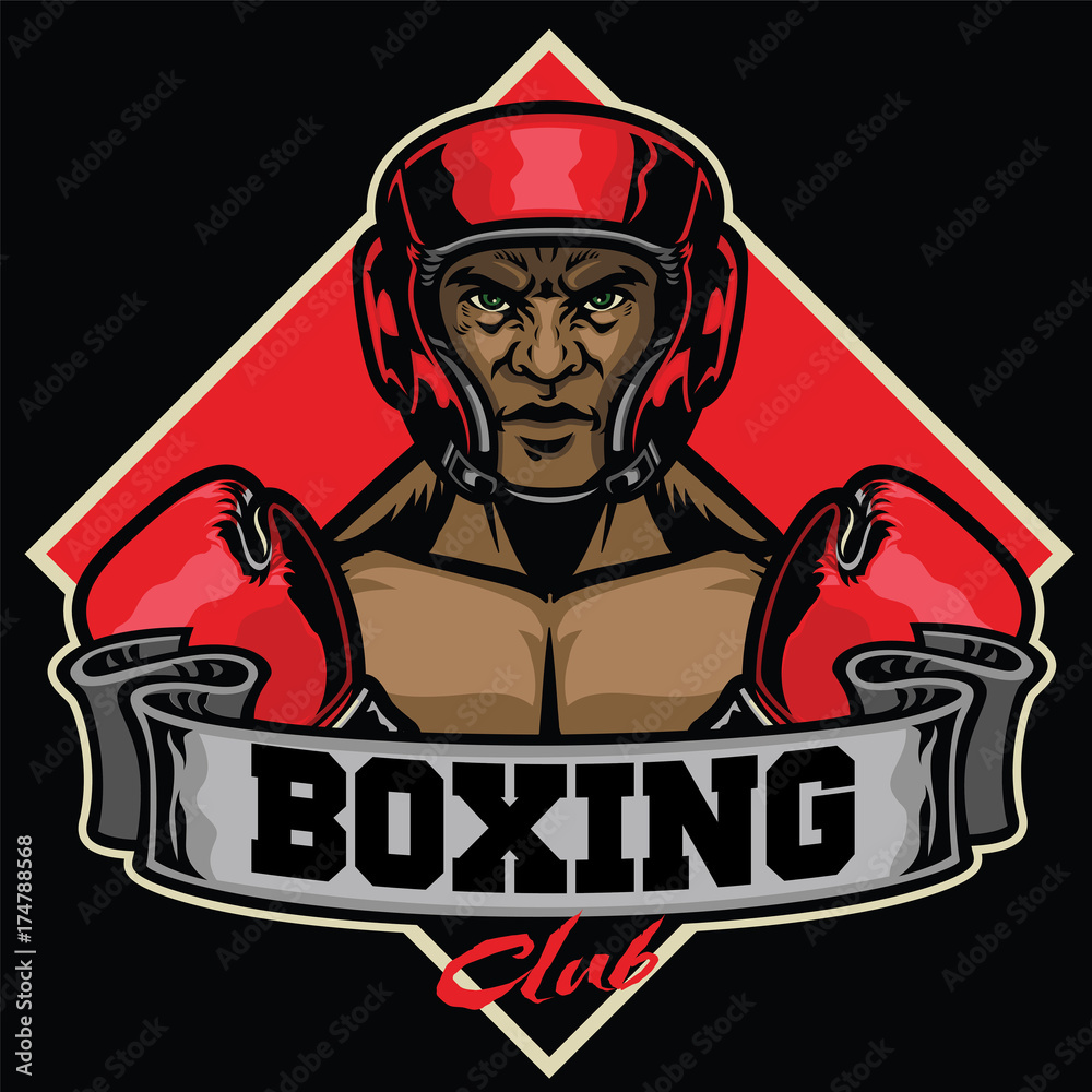 boxing club badge