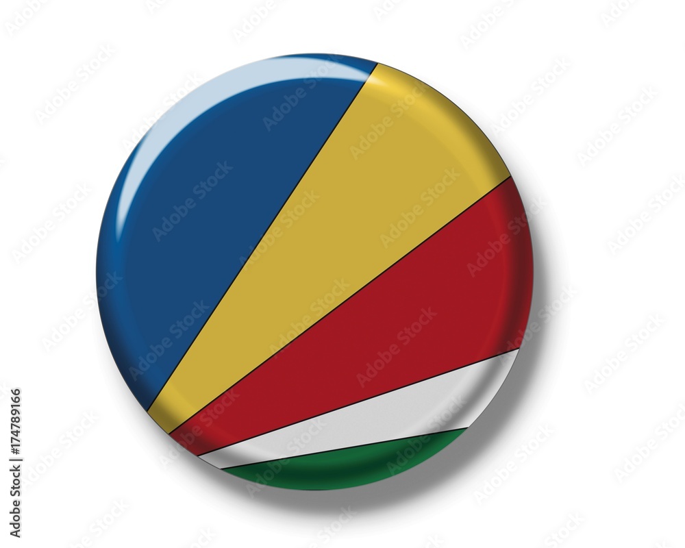 Button, flag of Seychelles