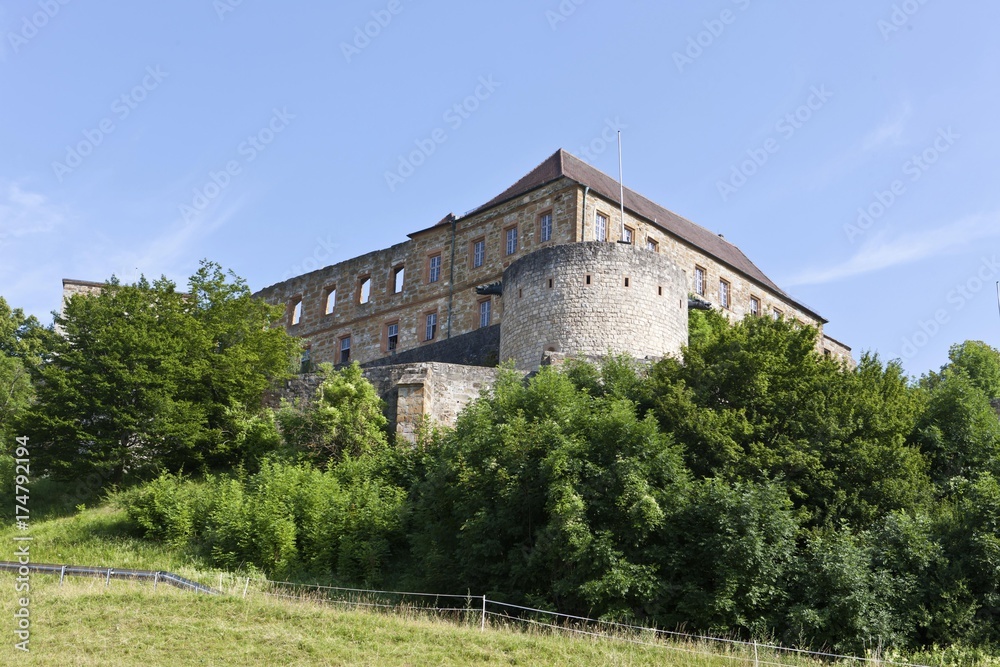 Giechburg castle, Upper Franconia, Franconia, Bavaria, Germany, Europe