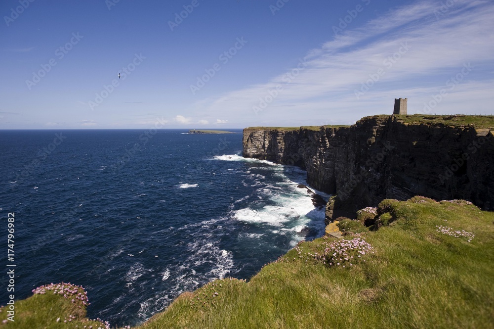 Cliffs, Orkney Islands, Scotland, United Kingdom, Europe
