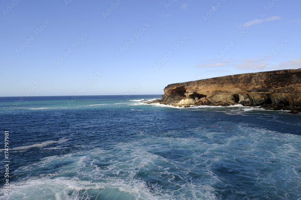 Φωτογραφία Fjord, Puerto de la Pena, Aiuy, Fuerteventura, Canary Islands, Spain, Europe