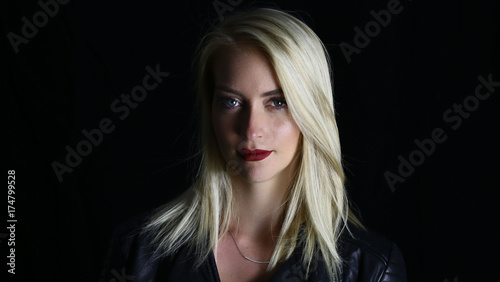 Beautiful vampire woman 