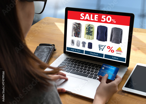 Online Shopping Add to Cart Online Order Store buy Sale Digital Online ecommerce Marketing