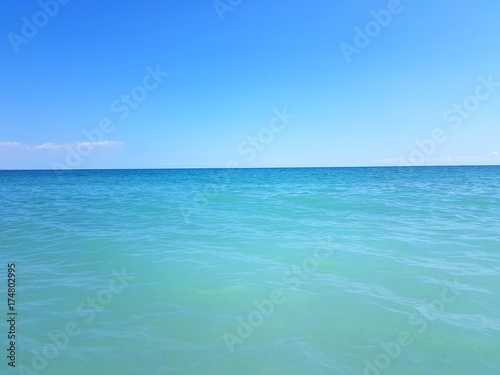 Morze Plaża horyzont