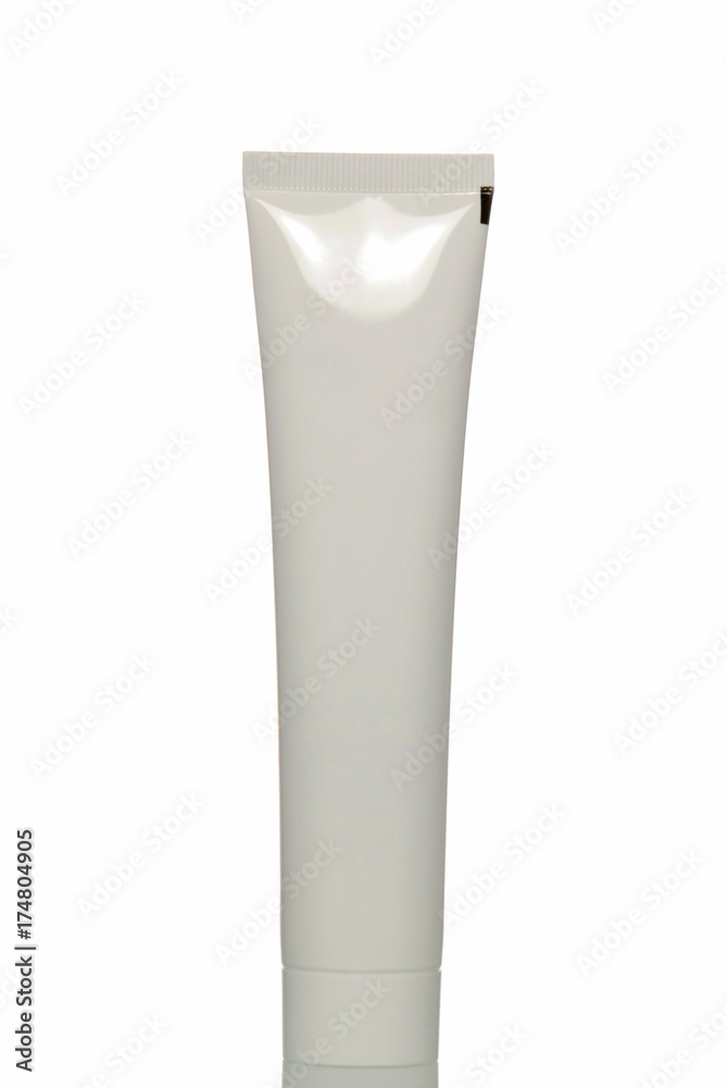 Toothpaste tube without print Toothpaste tube without print