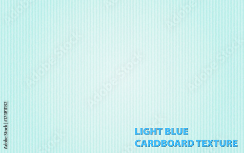 Background template with light blue cardboard texture