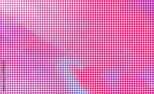 Background template with pink polka dots