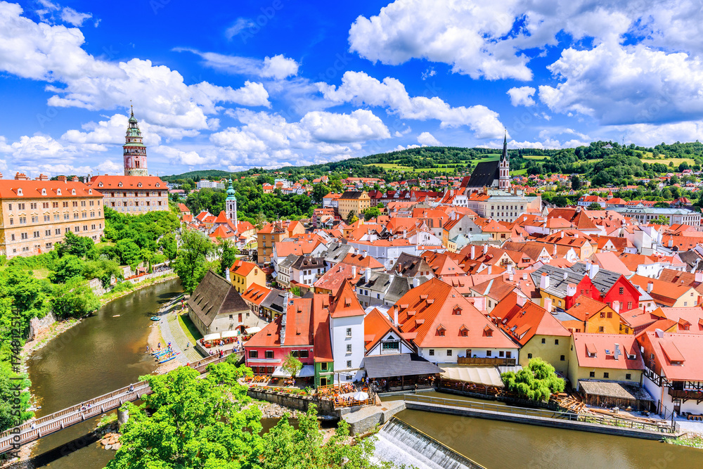 Cesky Krumlov, Czech Republic.