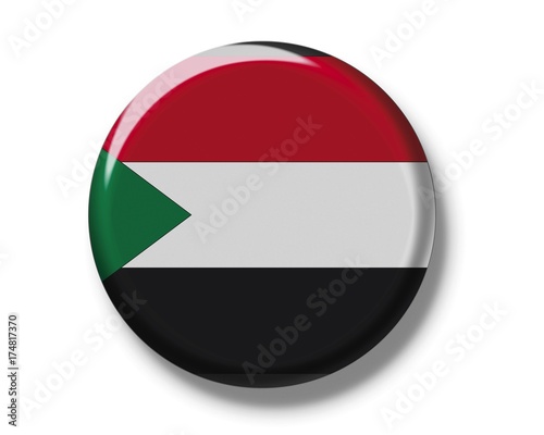 Free Download Button, flag of Sudan - GFXLoad