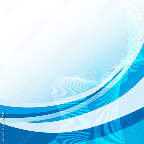 Background design with blue lines