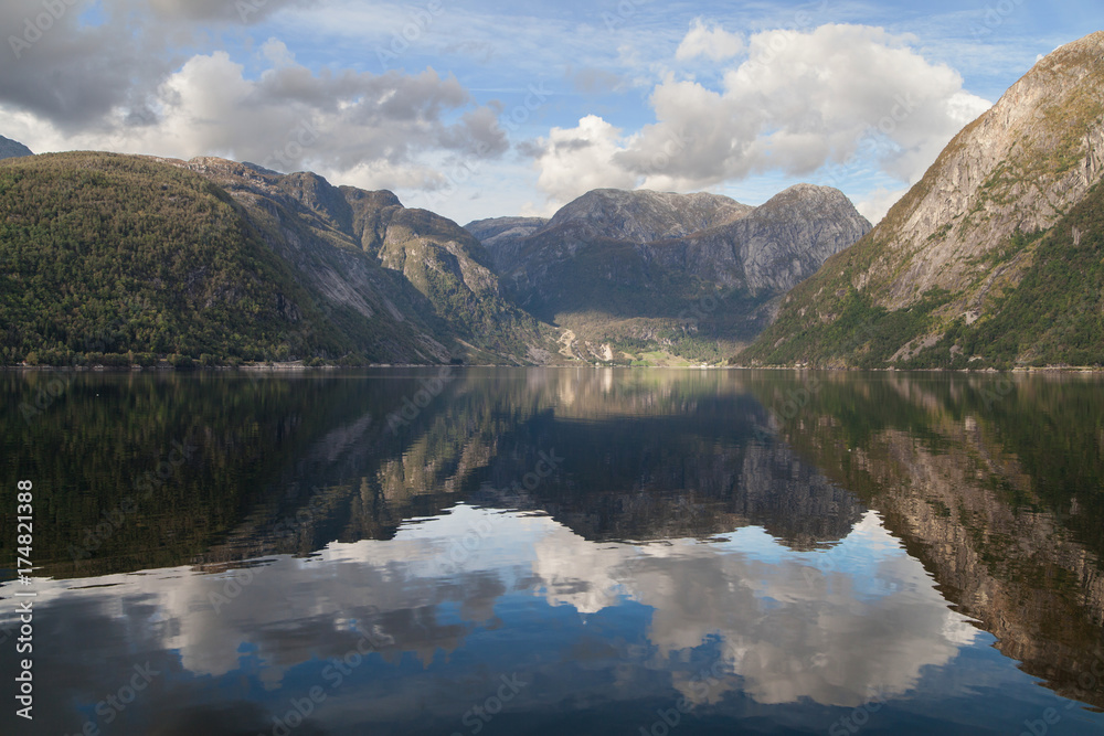 Fototapeta premium Nordrepollen Fjord
