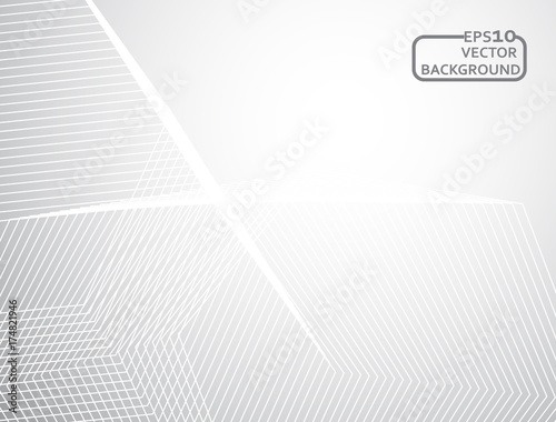 Gray Silver abstract vector background