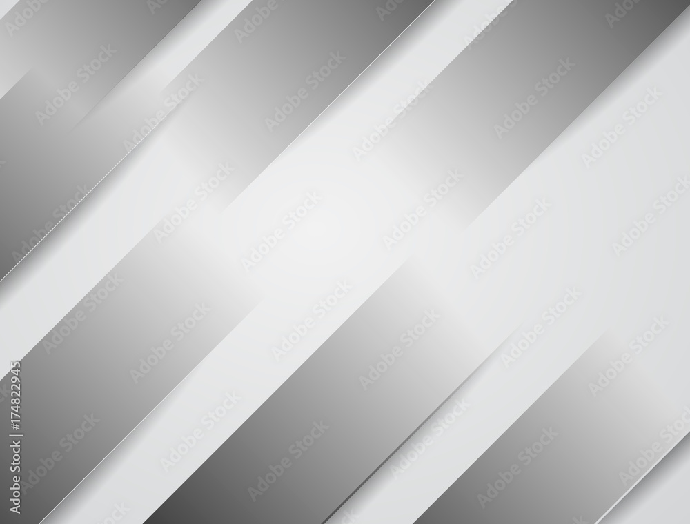 Gray Silver abstract vector background