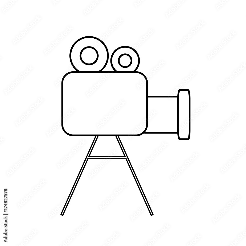 videocamera vector illustration videocamera vector illustration