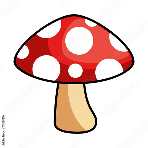 pixelated game mushroom icon