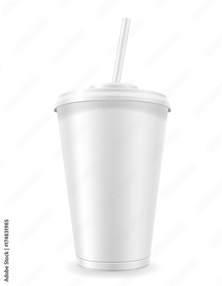 paper cup for soda stock vector illustration paper cup for soda stock vector illustration