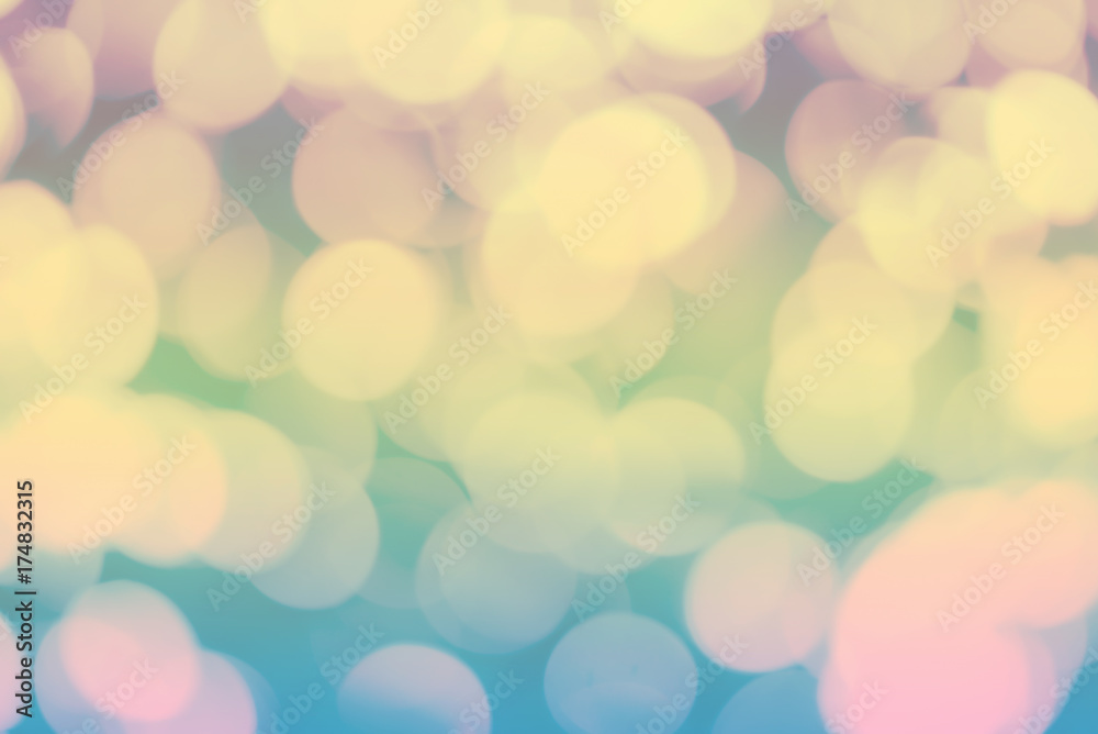 Soft color pastel bokeh background Soft color pastel bokeh background