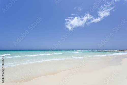 Perfect White Beach, Spain