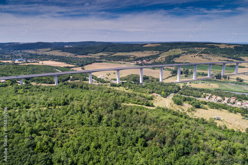 Viaduct of Koroshegy  in Hungary