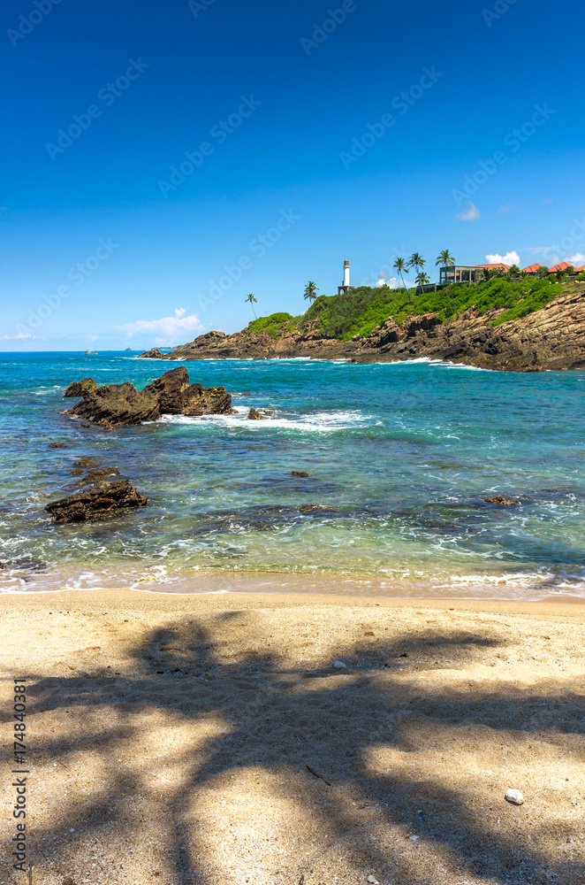 Obraz premium Tropikalna plaża na Sri Lance